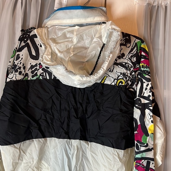 AVVENTURA BY SORRY The Big Jump Hooded Windbreaker Jacket Men’s Small Made Italy - Picture 10 of 11